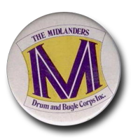 Midlanders Alumni Drum & Bugle Corps Logo